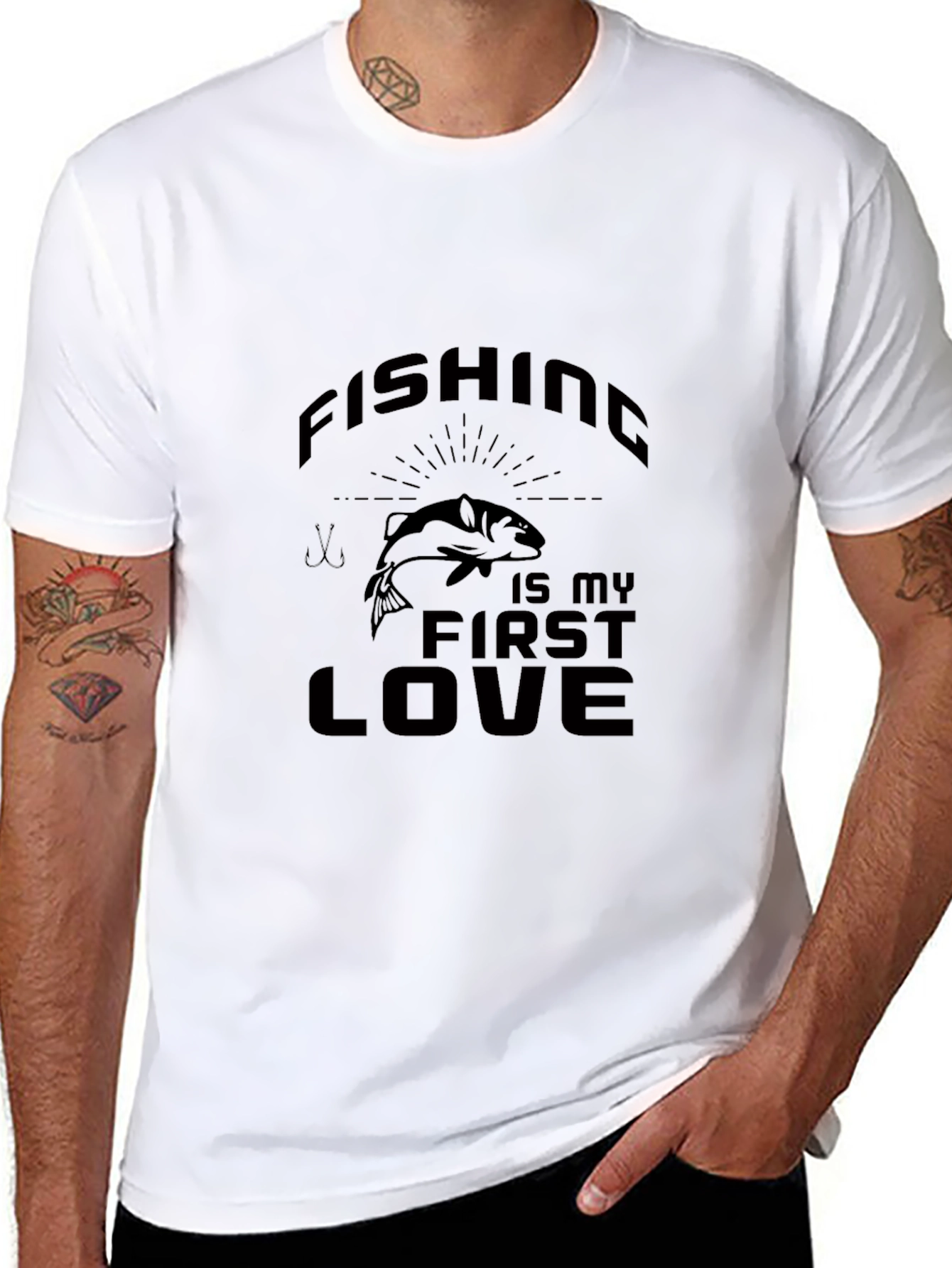Fishing Is My First Love T-Shirt