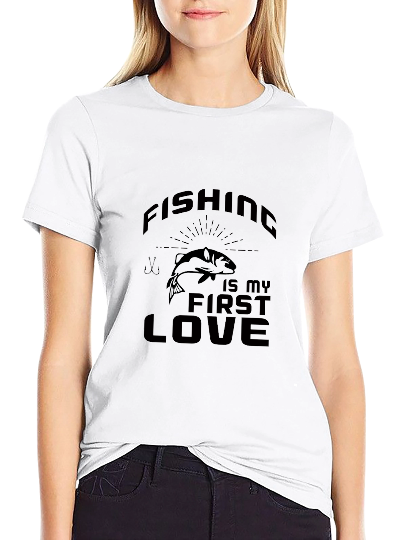 Fishing Is My First Love T-Shirt