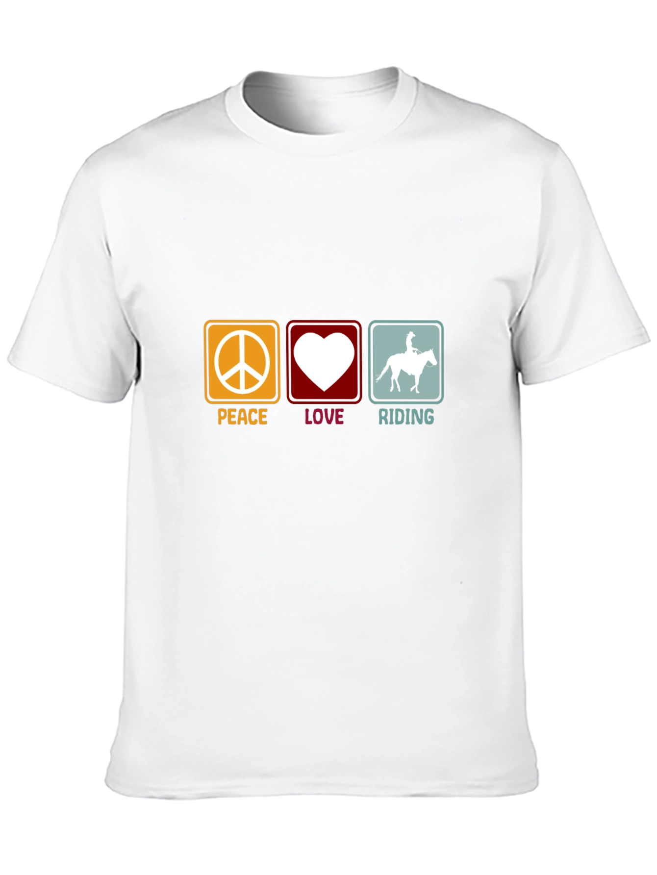 Peace Love Riding T-Shirt