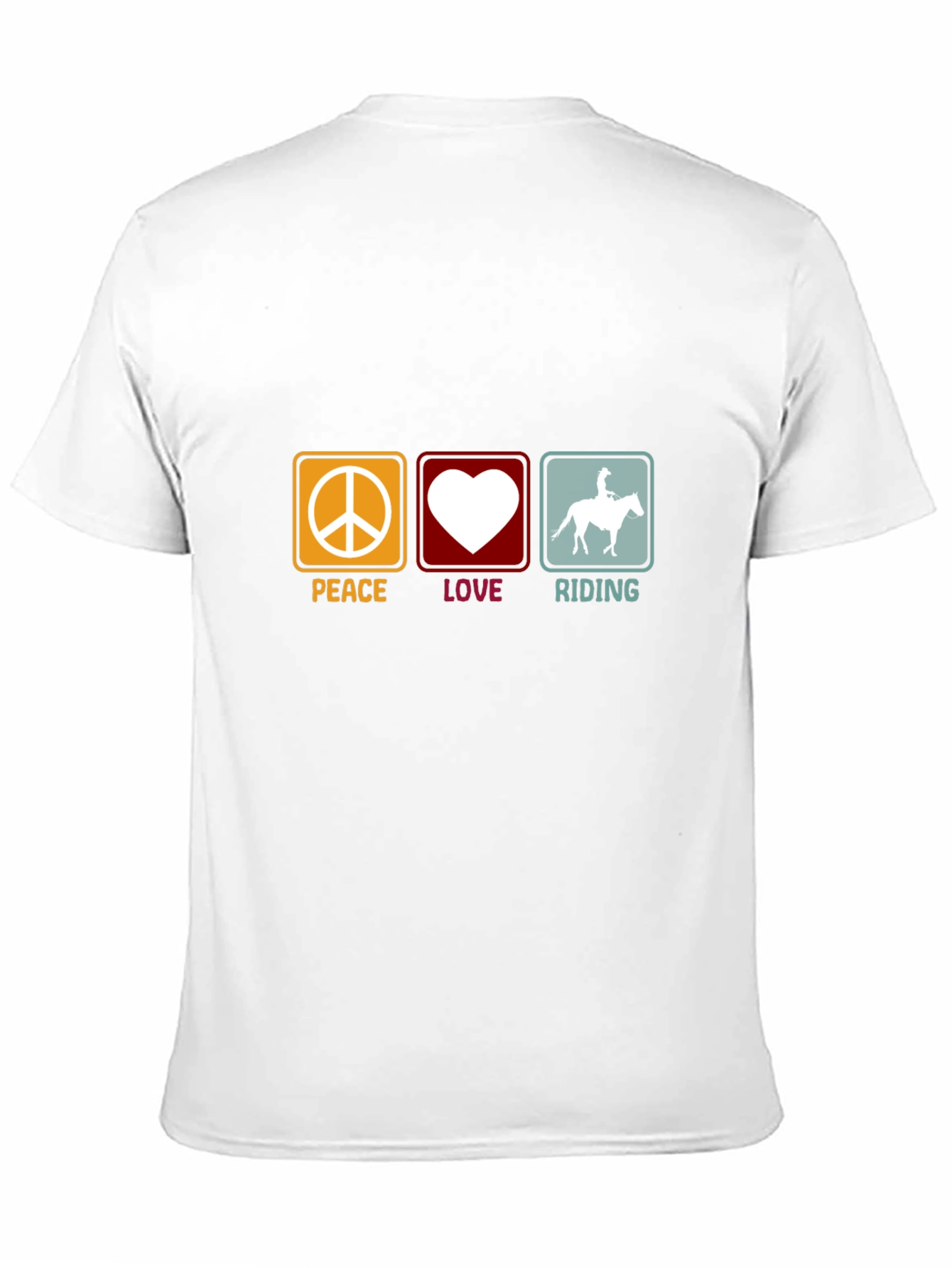 Peace Love Riding T-Shirt