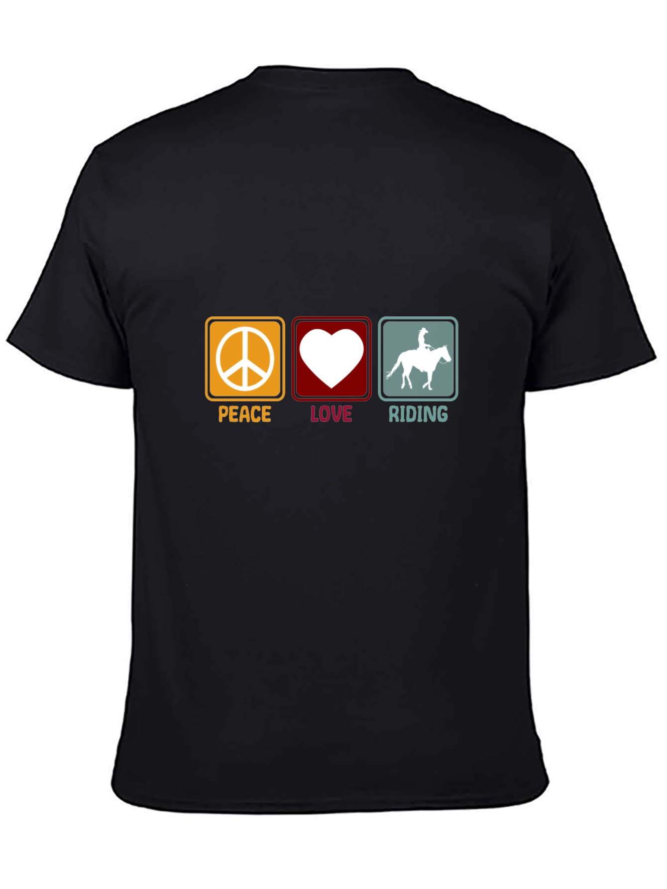Peace Love Riding T-Shirt