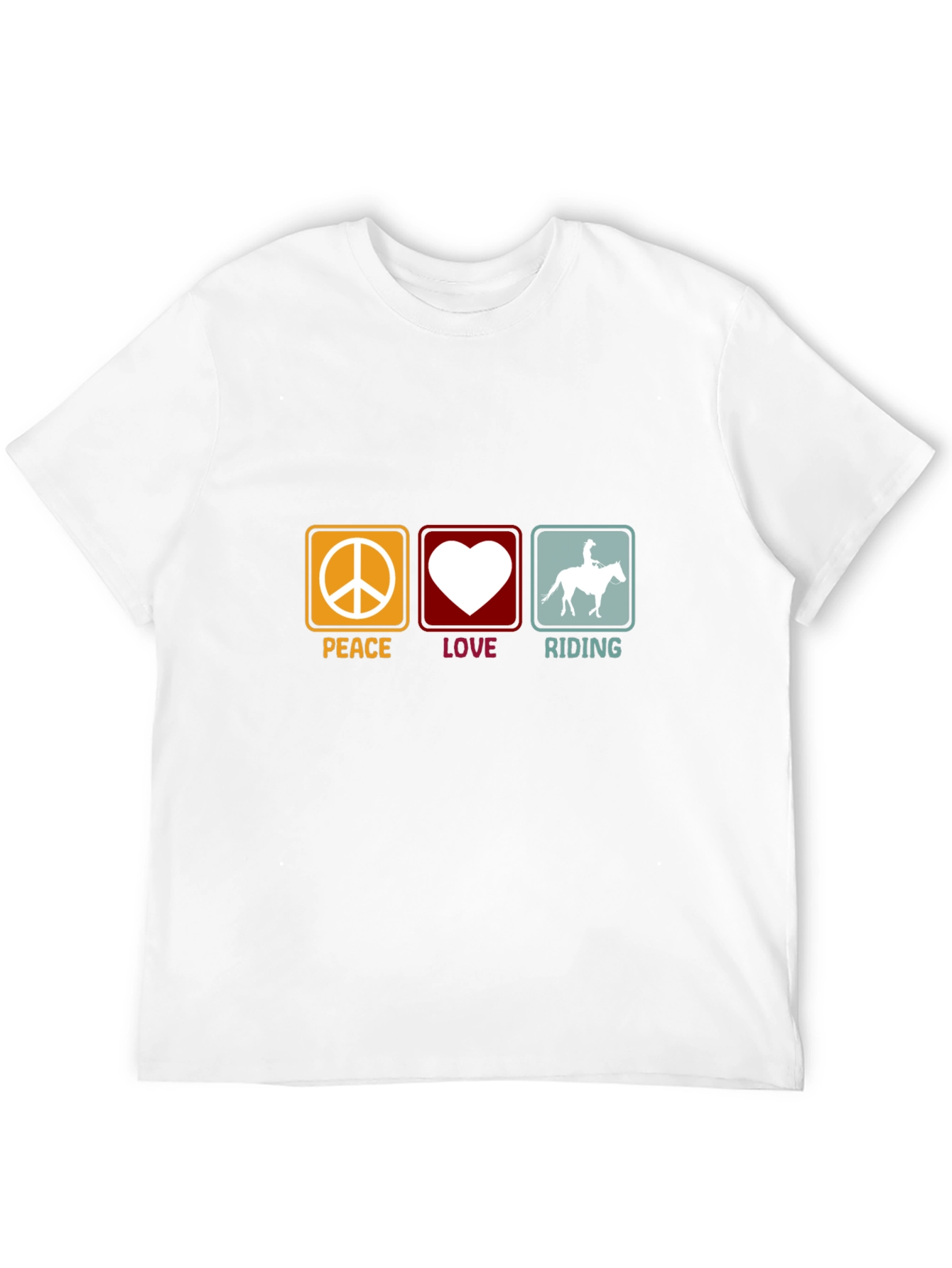 Peace Love Riding T-Shirt