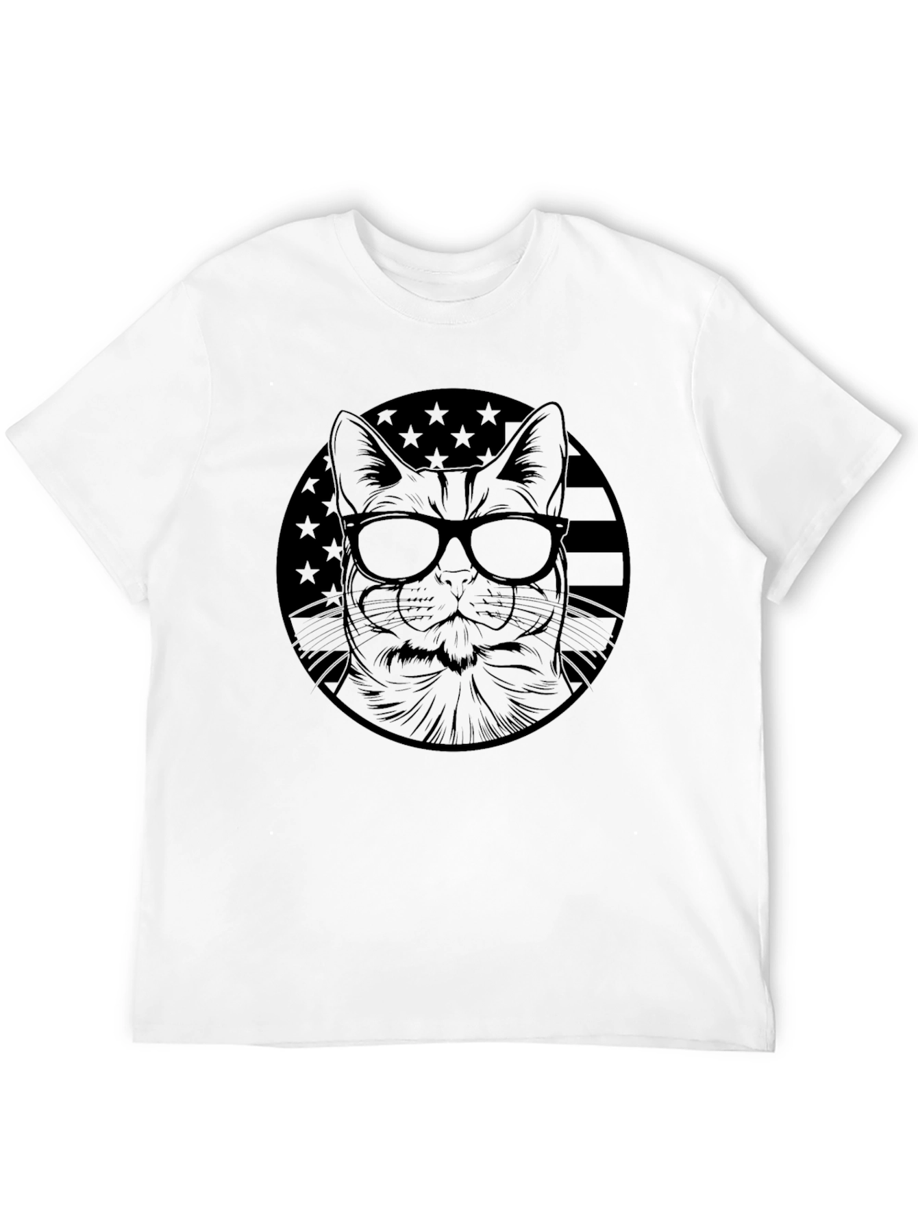 Cool Cat Patriotic T-Shirt