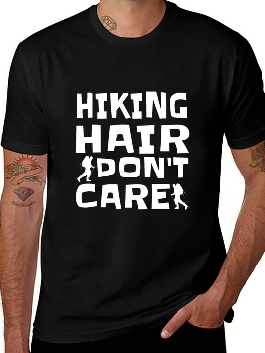Hiking Hair Dont Care T-Shirt - Adventure Tee