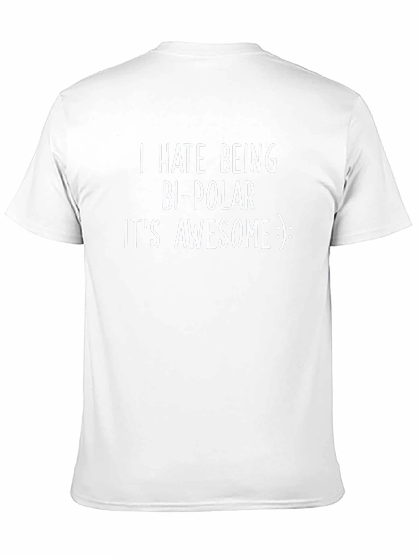 Bi-Polar Awesome Slogan Tee